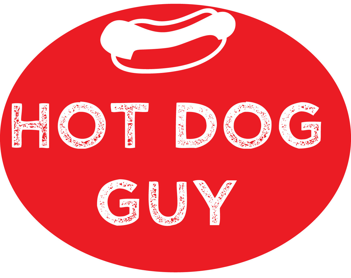 hot dog guy food truck logo