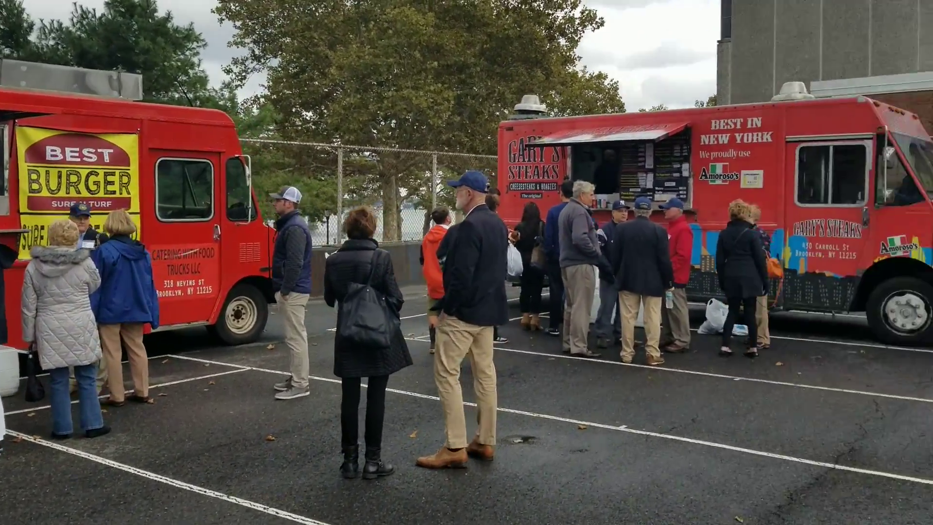 GarysSteaks and best burger for the bronx college food truck rental homecoming