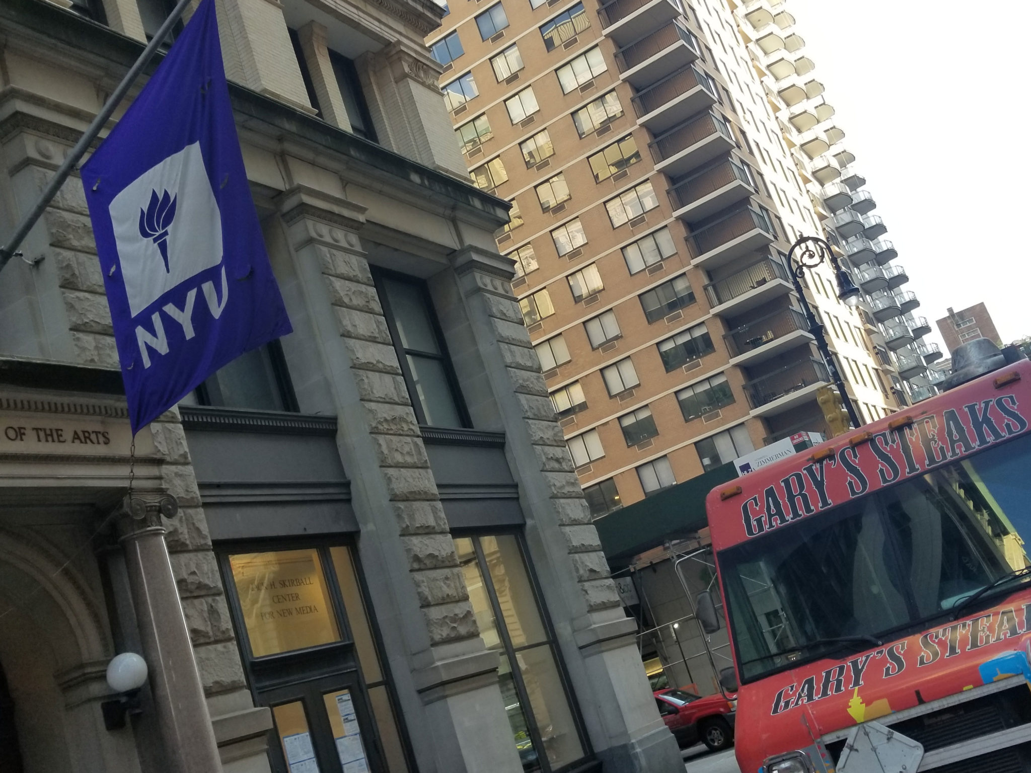 GarysSteaks Corporate Food Truck Catering for Weitz and Luxenberg at 700 Broadway New York University NYU